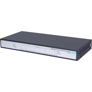 HPE OfficeConnect 1420 8G PoE+ (64W) Switch - 8 Ports - Gigabit Ethernet - 10/100/1000Base-TX - 2 Layer Supported - Twiste