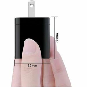 4XEM Black Universal 5w USB Wall Charger - 4XEM Universal USB Power Adapter/Wall Charger for all smart phones, iDevices & 