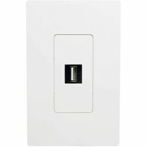 Eaton Tripp Lite Series USB 2.0 All-in-One Keystone/Panel Mount Coupler (F/F), Black, TAA - 1 x Type A Female USB - 1 x Ty