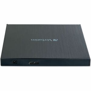 Masterizzatore Blu-ray Verbatim - Esterno - 1 Unità - Nero - BD-R, CD-R, DVD+R, DVD-R Supporto - 24x Scrittura CD - 6x Scr