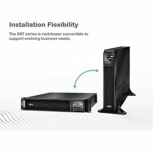 APC Smart-UPS On-Line, 3kVA, Rackmount 2U, 208V, 2x L6-20R+1x L6-30R NEMA outlets, Network Card, Extended runtime, W/ rail