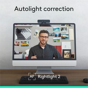 Logitech C925e Webcam - 30 fps - USB 2.0 - 1920 x 1080 Video - Auto-focus - Microphone - For Notebook, Monitor