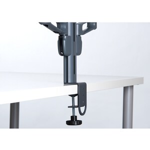 Kensington SmartFit® Dual Monitor Arm Mount, Clamp, 11.34 kg, 15.2 cm (6"), 25.6 cm (10.1"), 100 x 100 mm, Titanium