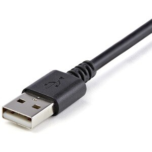 StarTech.com 3m (10ft) Long Black AppleÂ® 8-pin Lightning Connector to USB Cable for iPhone / iPod / iPad - Cable for iPho