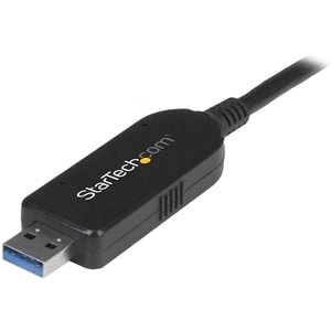 StarTech.com USB 3.0 Data Transfer Cable for Mac and Windows - Fast USB Transfer Cable for Easy Upgrades - 1.8m (6ft) - Qu