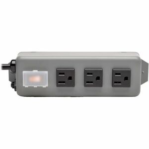 Eaton Tripp Lite Series Industrial Power Strip, 3-Outlet, 9 ft. (2.7 m) Cord, NEMA 5-15P Plug, Switch Guard - NEMA 5-15P -