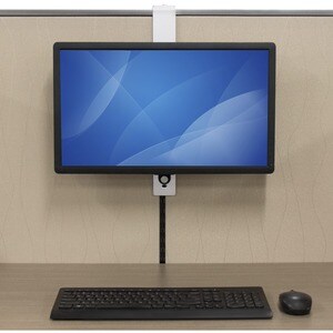 StarTech.com Cubicle Monitor Mount - Supports VESA Mount Monitors up to 34"- Cubicle Wall Monitor Hanger - Single Computer