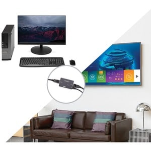 StarTech.com DisplayPort Signal Booster - DP Video Signal Amplifier - 4K 60Hz - Amplify the strength of your DisplayPort s