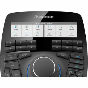 Dispositif d'Entrée 3D 3Dconnexion SpaceMouse Enterprise - USB - 31 Programmable Button(s) - Câble