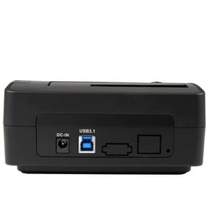 StarTech.com Single Bay USB 3.1 to SATA Hard Drive Docking Station, USB 3.1 (10 Gbps) Hard Drive Dock, External 2.5/3.5" S