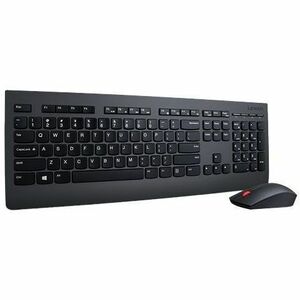Lenovo Professional Tastatur & Maus - QWERTZ - Deutsch - Tastatur, Kabellos, Funk USB, Schwarz - Maus, Laser, Kabellos, Fu