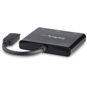 StarTech.com Adaptador Multifunción USB-C a 4K con Entrega de Potencia y Puerto USB-A - Adaptador de Viajes USB-C para Lap