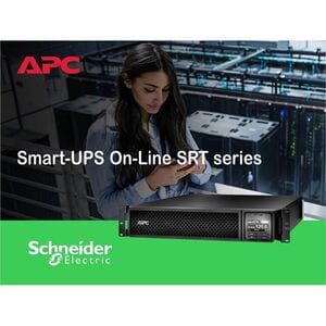 APC Smart-UPS On-Line, 2200VA, Rackmount 2U, 120V, 6x 5-20R+1x L5-20R NEMA outlets, SmartSlot, Extended runtime, W/ rail k