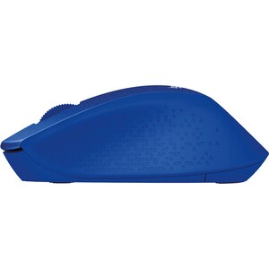 Logitech M330 Mouse - Radio Frequency - USB - Optical - 3 Button(s) - Blue - Wireless - 1000 dpi - Scroll Wheel
