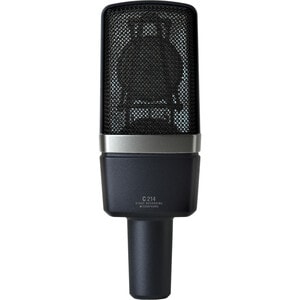 AKG C214 Wired Condenser Microphone - 20 Hz to 20 kHz - Cardioid - XLR