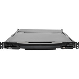 Eaton Tripp Lite Series NetDirector 8-Port 1U Rack-Mount Console HDMI KVM Switch with 17 in. LCD and IP Remote Access, Dua