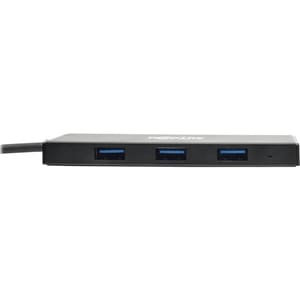 Tripp Lite 4-Port Ultra-Slim Portable USB 3.0 SuperSpeed Hub - USB - External - 4 USB Port(s) - 4 USB 3.0 Port(s) - PC, Mac