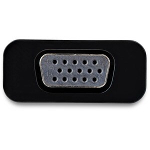 StarTech.com USB C to VGA Adapter with 60W Power Delivery Pass-Through - 1080p USB Type-C to VGA Video Converter w/ Chargi