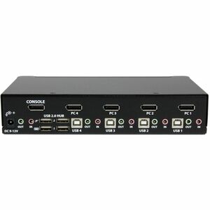 StarTech.com SV431DPUA, 3840 x 2400 Pixel, Schwarz