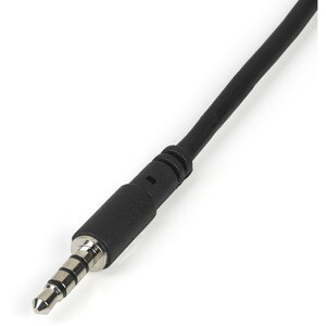 StarTech.com MUYHSMFF. Produktfarbe: Schwarz, Anschluss 1: 3.5 mm, Anschluss 2: 2 x 3.5mm. Kabellänge: 0,2 m, Gewicht: 12 