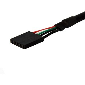 StarTech.com USBPNLAFHD3. Kabellänge: 0,9 m. Connector contacts plating: Nickel, Produktfarbe: Schwarz