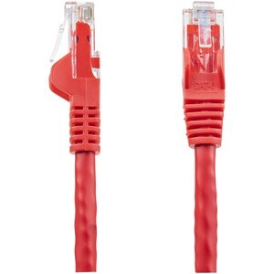 StarTech.com N6PATC3MRD. Kabellänge: 3 m, Cable standard: Cat6, Cable shielding: U/UTP (UTP), Anschluss 1: RJ-45, Anschlus