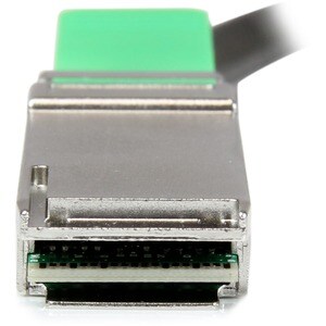 StarTech.com QSFPMM2M. Kabellänge: 2 m, Anschluss 1: QSFP+, Anschluss 2: QSFP+, Steckerverbindung (Anschluss): Stecker/Ste