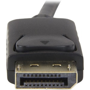 StarTech.com DP2HDMM1MB. Kabellänge: 1 m, Anschluss 1: DisplayPort, Anschluss 2: HDMI Typ A (Standard). Gewicht: 49,6 g, B