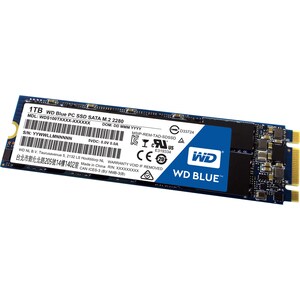 WD Blue M.2 1TB Internal SSD Solid State Drive - SATA 6Gb/s - 545 MB/s Maximum Read Transfer Rate - 3 Year Warranty