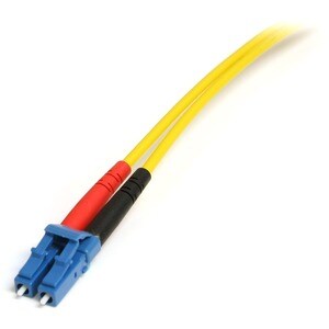 StarTech.com 4 m Glasfaser Netzwerkkabel - 1 Stück - Cable for Netzwerkgerät, Patchfeld, Schalter, Router, Hub - 100 Gbit/