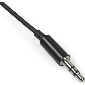 StarTech.com 20,07 cm Klinke Audiokabel - 1 - Cable for Kopfhörer, Lautsprecher, Tablet-PC, Notebook, iPhone, iPod, iPad, 