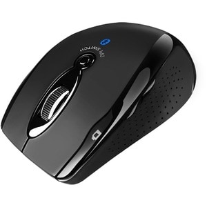 Adesso iMouse S200B - Bluetooth Ergo Mini Mouse - Optical - Wireless - Bluetooth - Black - 1500 dpi - Scroll Wheel - 5 But
