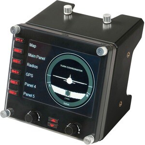 Saitek Flight Instrument Panel - Cable - USB - PC - Black