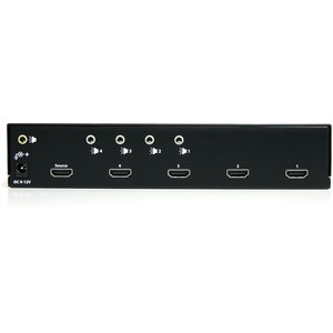 StarTech.com Signalverteiler - Stahl - Schwarz - TAA-konform - 1920 x 1200 - 9,14 m Maximale Betriebsreichweite - Audio Li