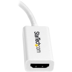 StarTech.com AV-Kabel - 1 Stück - Nickel Anschluss - Weiß