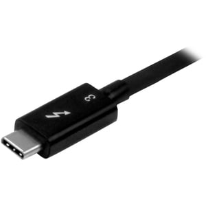 StarTech.com 25,40 cm DisplayPort/Thunderbolt 3 AV-Kabel für Audio-/Video-Gerät, Notebook, Monitor, Workstation, Dock, Com