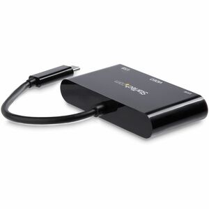StarTech.com USB-C VGA Multiport Adapter - USB-A Port - with Power Delivery (USB PD) - USB C Adapter Converter - USB C Don