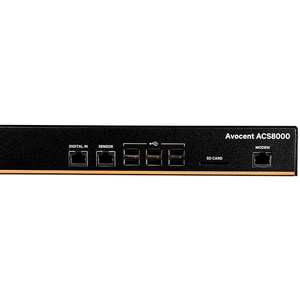 Vertiv Avocent ACS8000 Serial Console - 16 port Console Server | Modem | Dual AC - Advanced Serial Console Server| Remote 