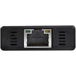 StarTech.com USB/Ethernet-Hub - USB 3.0 Typ A - Extern - Schwarz - 3 Total USB Port(s) - 3 USB 3.0 Port(s)1 Netzwerk (RJ-4