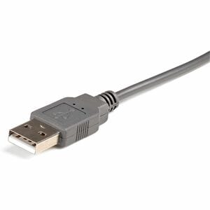 StarTech.com 3ft (91cm) 1-Port USB to Serial Cable, DB9/DB25 RS232 to USB Converter, Prolific, USB to Serial Adapter - USB