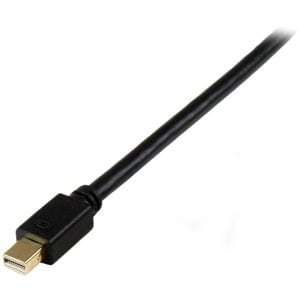 StarTech.com 3ft Mini DisplayPort to DVI Cable, Active Mini DP to DVI-D Adapter/Converter Cable, 1080p Video, mDP to DVI M