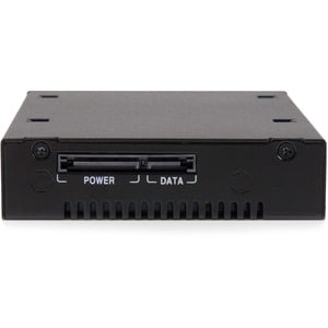 StarTech.com Drive Enclosure SATA/600 - Serial ATA/600 Host Interface Internal - Black, Silver - 1 x HDD Supported - 1 x S