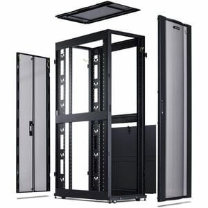 CyberPower CR42U11001 Rack Enclosures - 42U 19" Rack Enclosure, 600mm wide, 1070mm deep, hex perforated metal door, 2 side