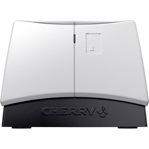 Lecteur Carte Smart CHERRY ST-1144 Contact - Gris Clair, Noir - Conforme aux normes TAA - CâbleUSB 2.0