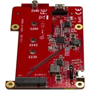 StarTech.com Convertisseur USB vers M.2 SATA pour Raspberry PI et cartes de développement - Adaptateur SSD M.2 NGFF SATA