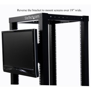 StarTech.com Wandhalterung für Monitor, LCD-Display - Schwarz - TAA-konform - Bildschirmgröße: 43,2 cm bis 48,3 cm (19 Zoll)