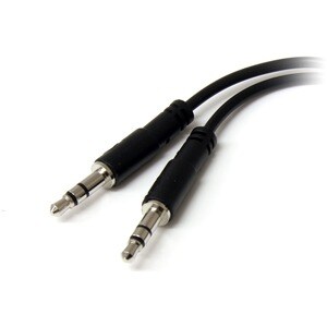 StarTech.com 3.5mm 4 Position to 2x 3 Position 3.5mm Headset Splitter Adapter - F/M - 12.95 cm Mini-phone Audio Cable for 
