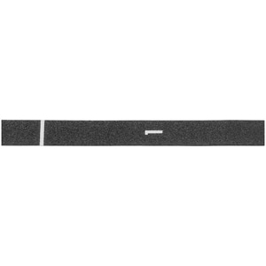 StarTech.com Zahnstange Maßeinheit Aufkleber - TAA-konform - 10,16 mm Höhe x 7,62 mm Breite - Rechteck - Schwarz - 2 / Pack