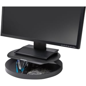 Kensington Spin2 K52787WW Monitor Stand - 18.14 kg Load Capacity - Desktop - Black
