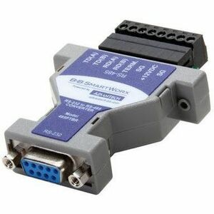 B+B SmartWorx RS-232 to RS-485 Converter with Pluggable Terminal Block - 1 x DB-9 RS-232 Serial - Female - 1 x Terminal Bl